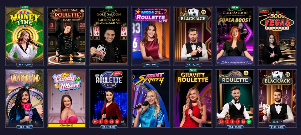 Live Casino at Lolajack Casino